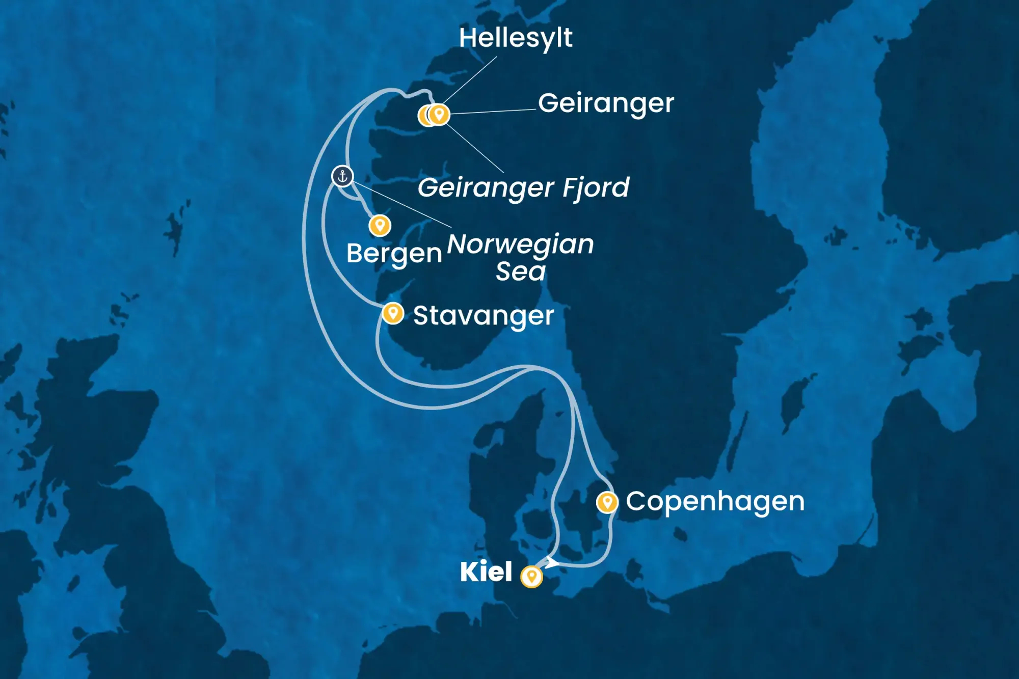 Costa Diadema Starts Norwegian Fjords Cruises in Northern Europe