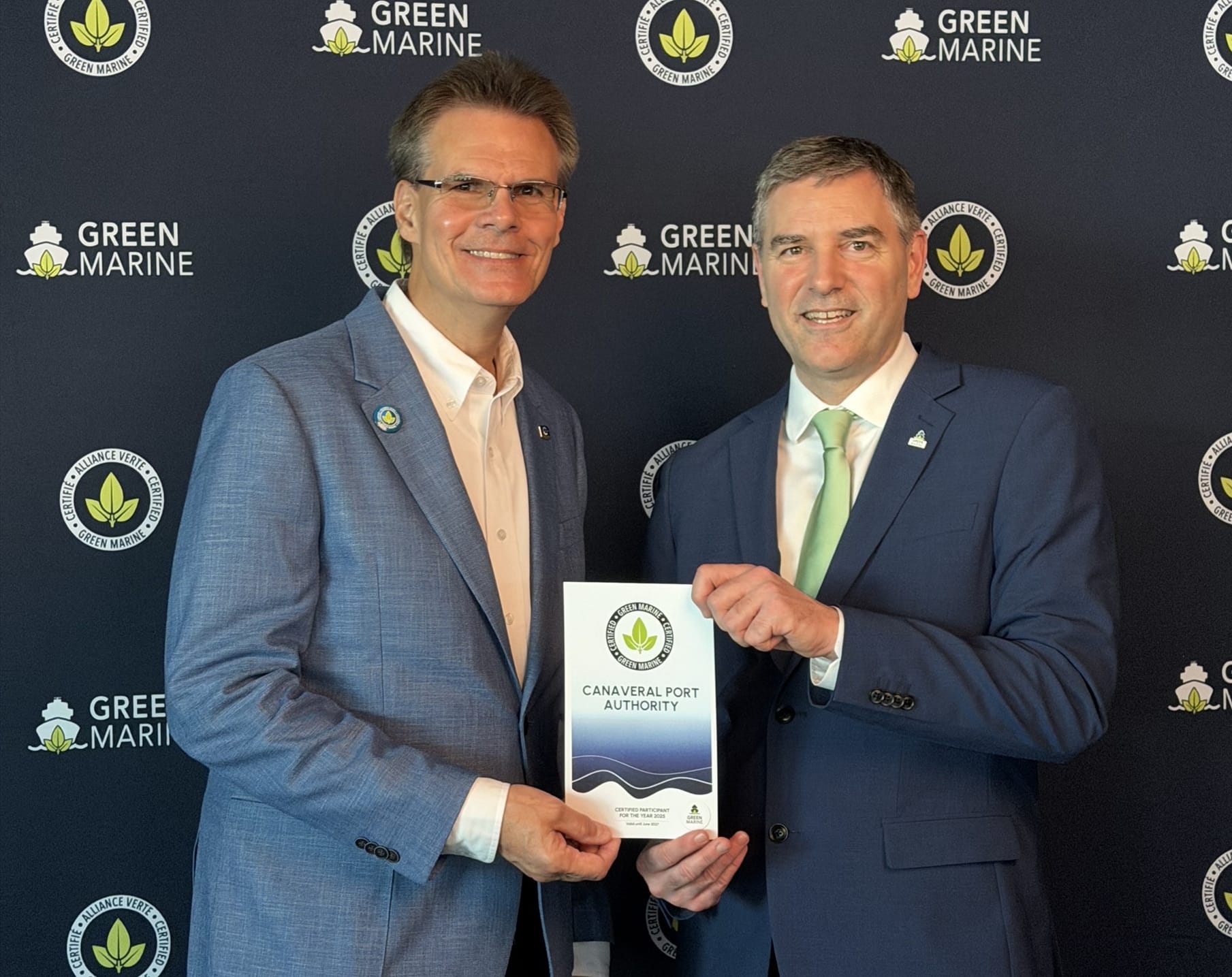 Port Canaveral Earns Green Marine Certification for 10th Year