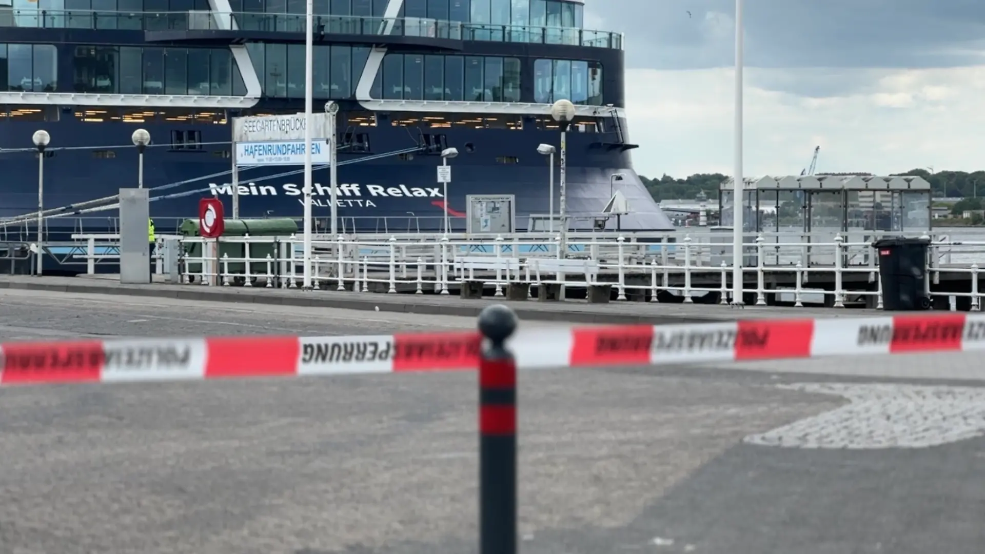 Mein Schiff Relax Cleared After Explosives Alert in Kiel