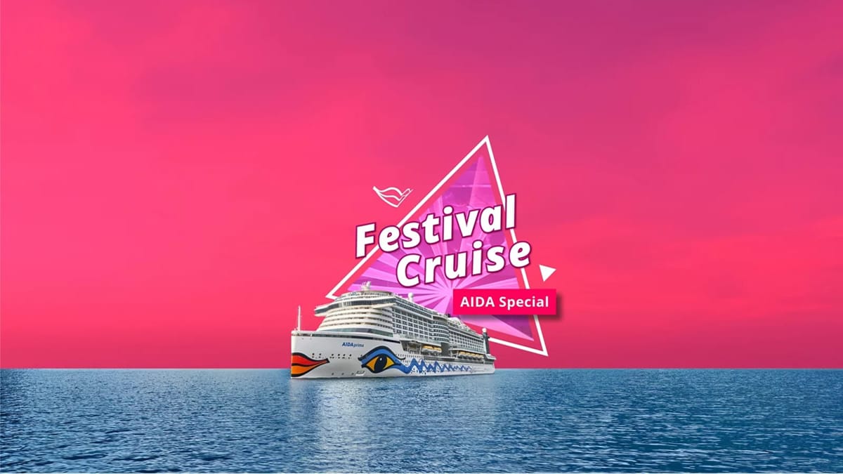 AIDA Opens Bookings for 2027 Festival Cruise From Hamburg