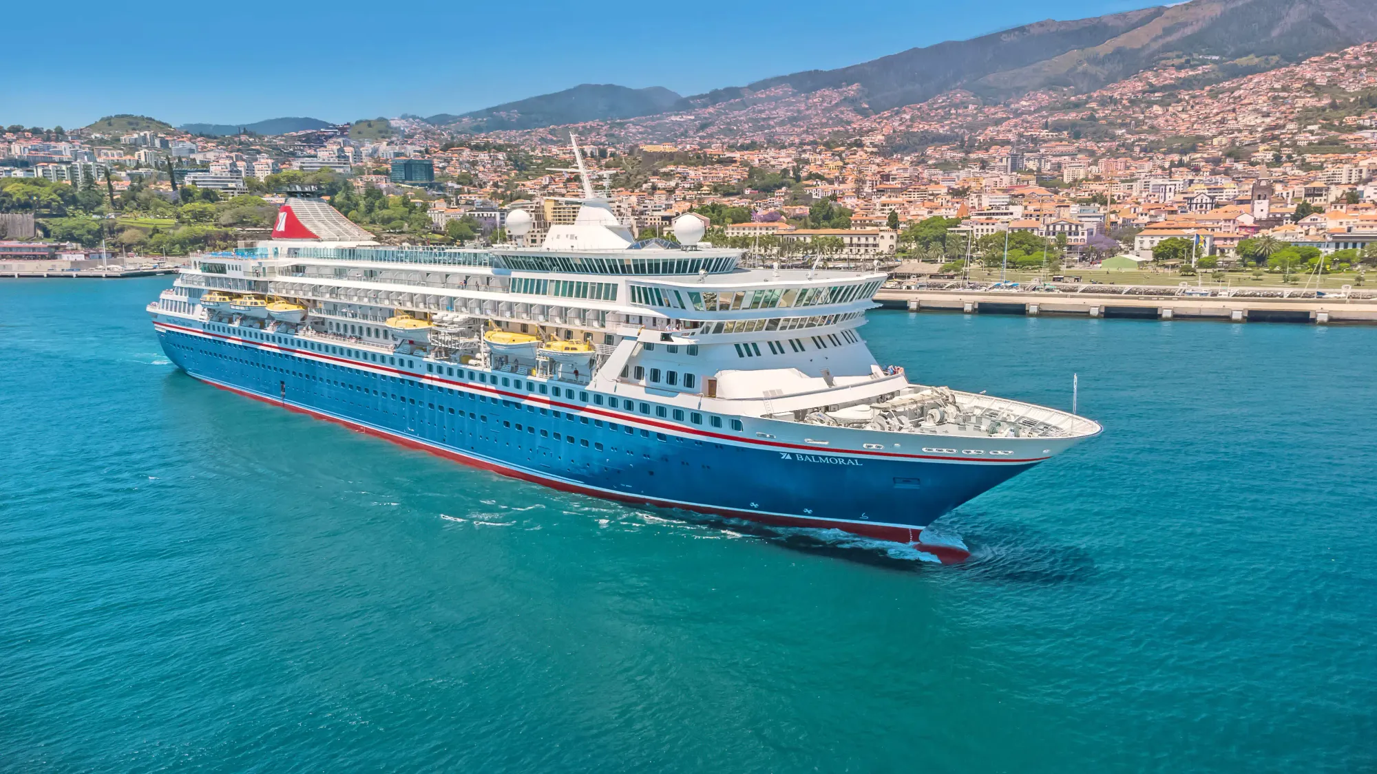 Fred. Olsen Offers Free Flights on Balmoral Grand Voyage Sectors
