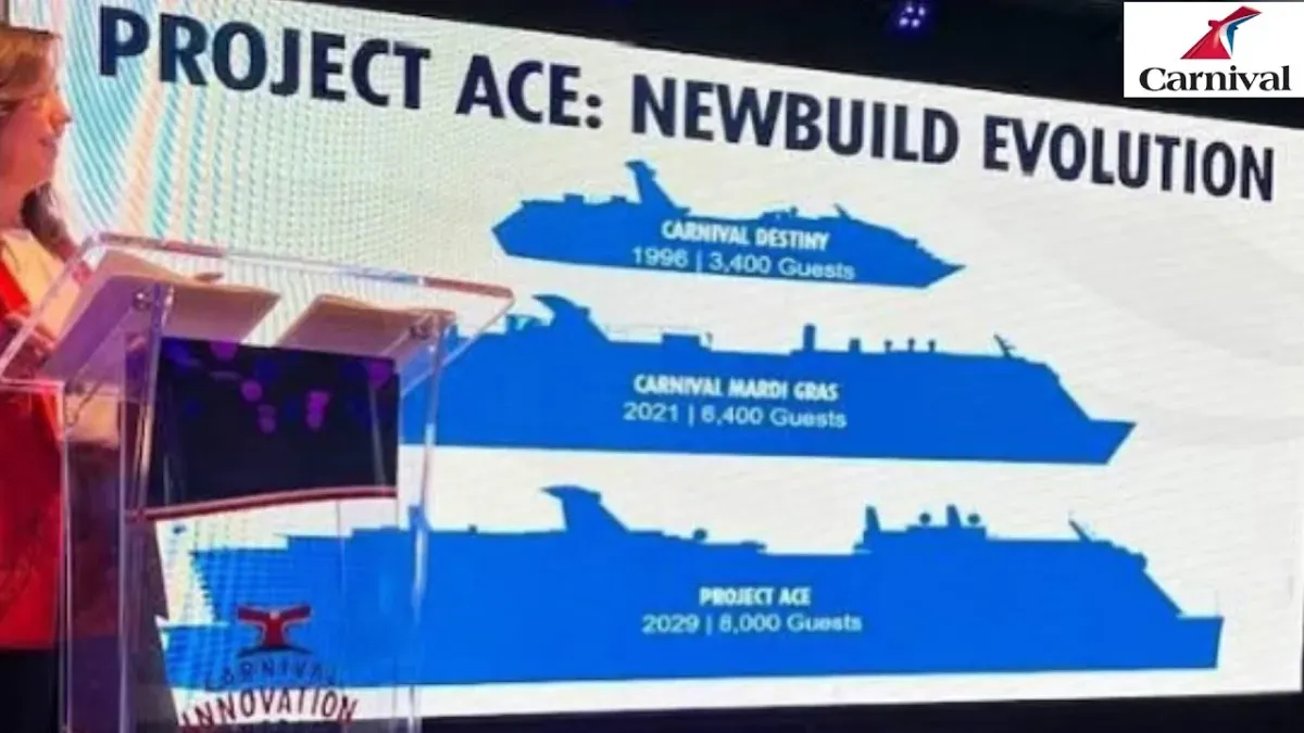 Carnival Starts Building First Ace Class Ship for 2029 Debut