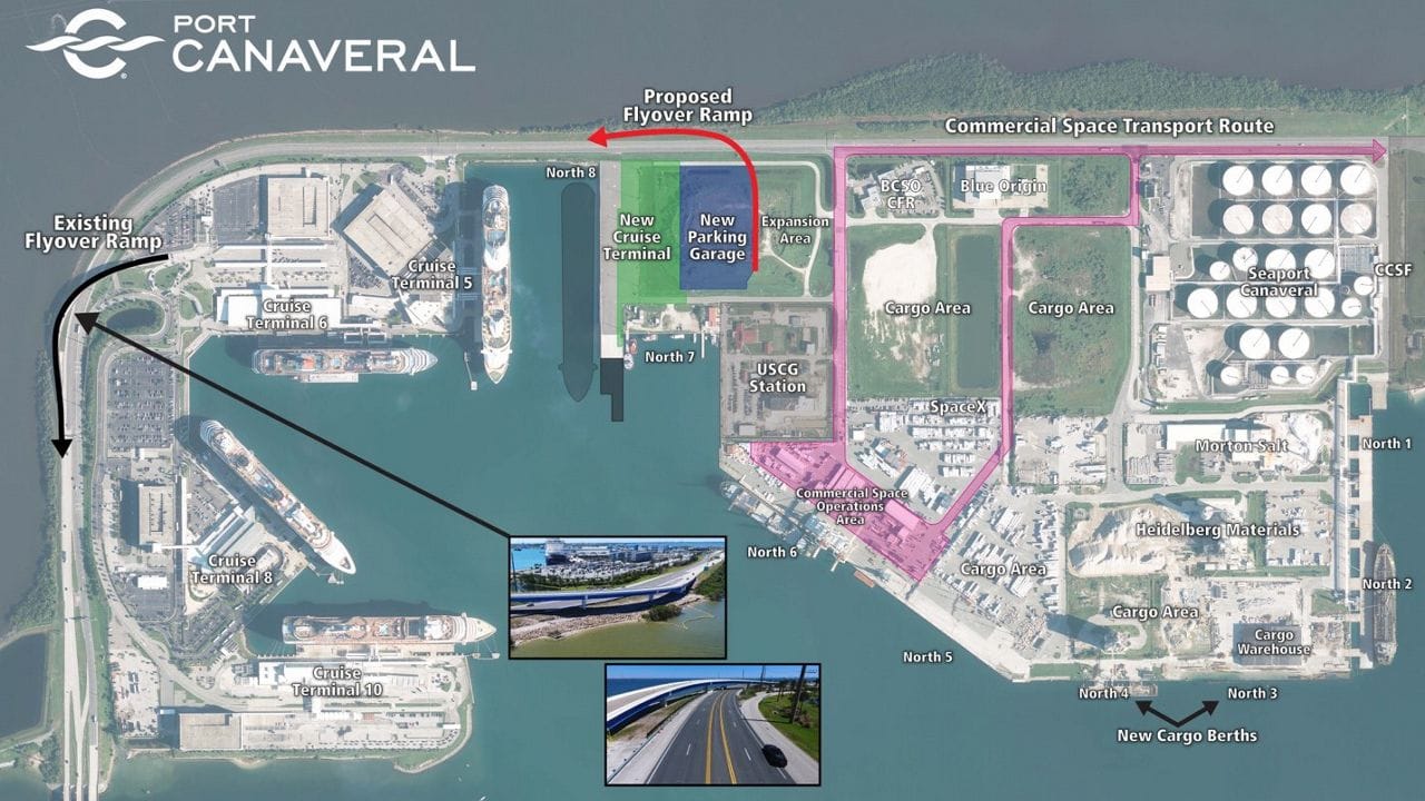 Port Canaveral Advances $175 Million Cruise Upgrades