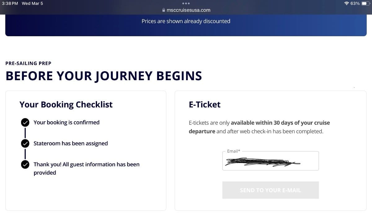 MSC Launches Remote Cruise Check-In at Sea-Tac for Alaska Sailings