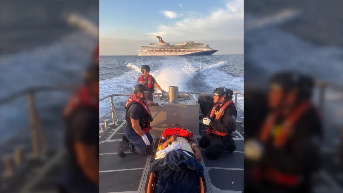 Coast Guard Evacuates Pregnant Woman From Carnival Ship Off Miami
