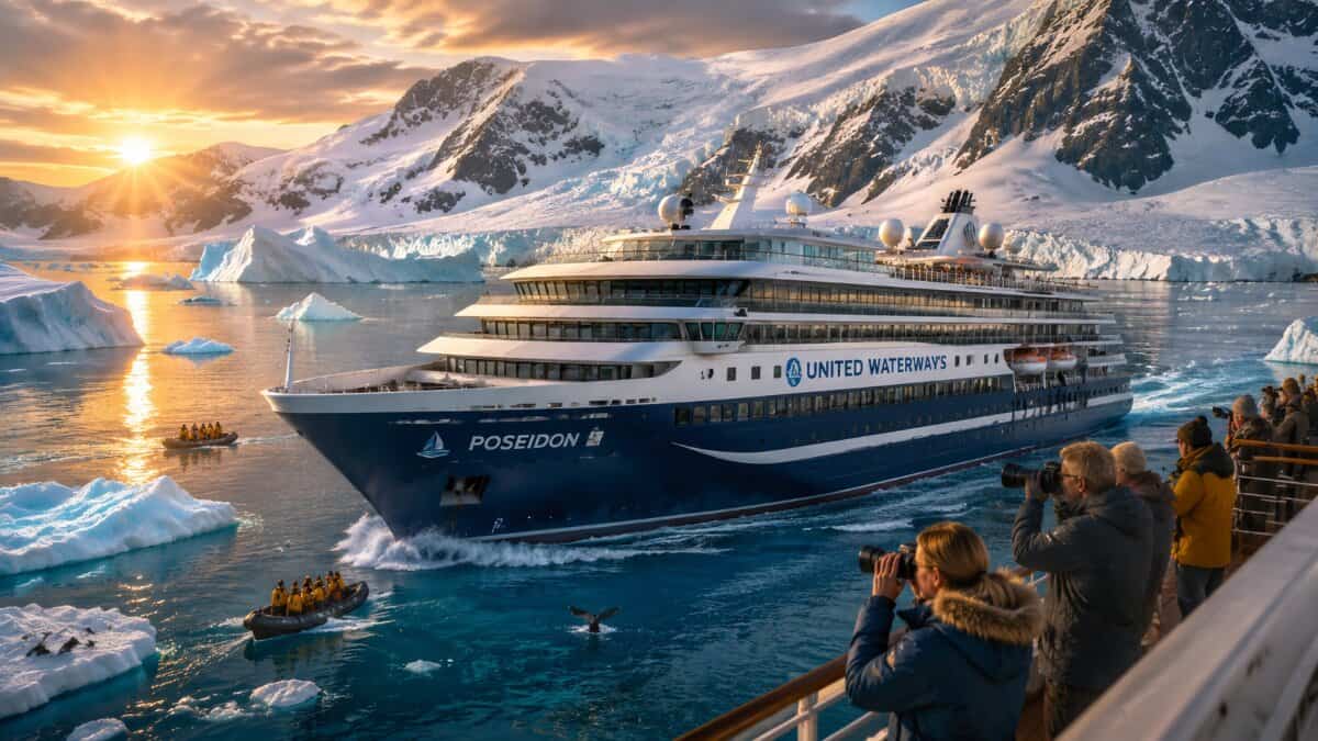 United Waterways Signs Poseidon Expedition Ship for 2028 Delivery