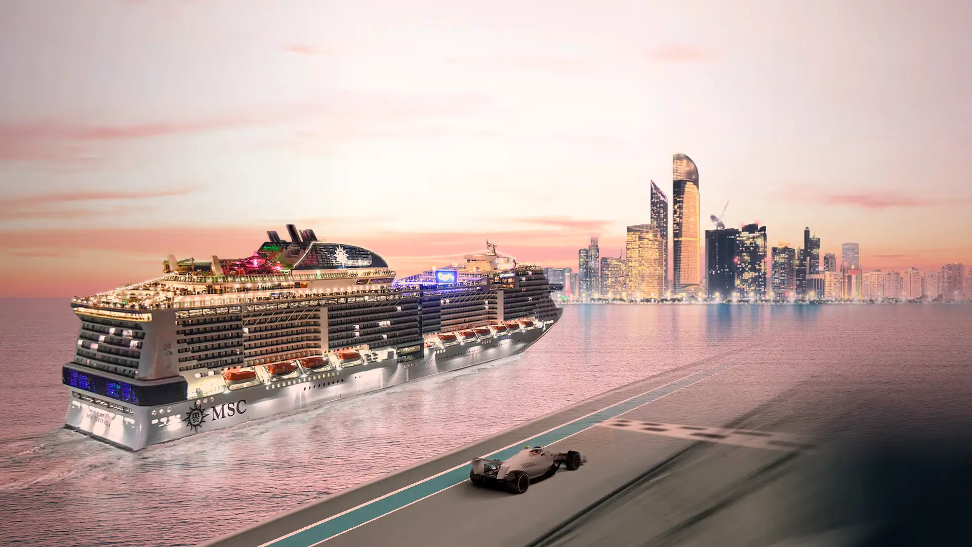 MSC Cruises Named Title Sponsor for Three 2027 Formula 1 Races