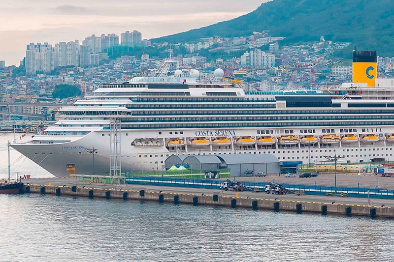 Costa Serena Asian Games Charter Faces Transport Problems Ashore
