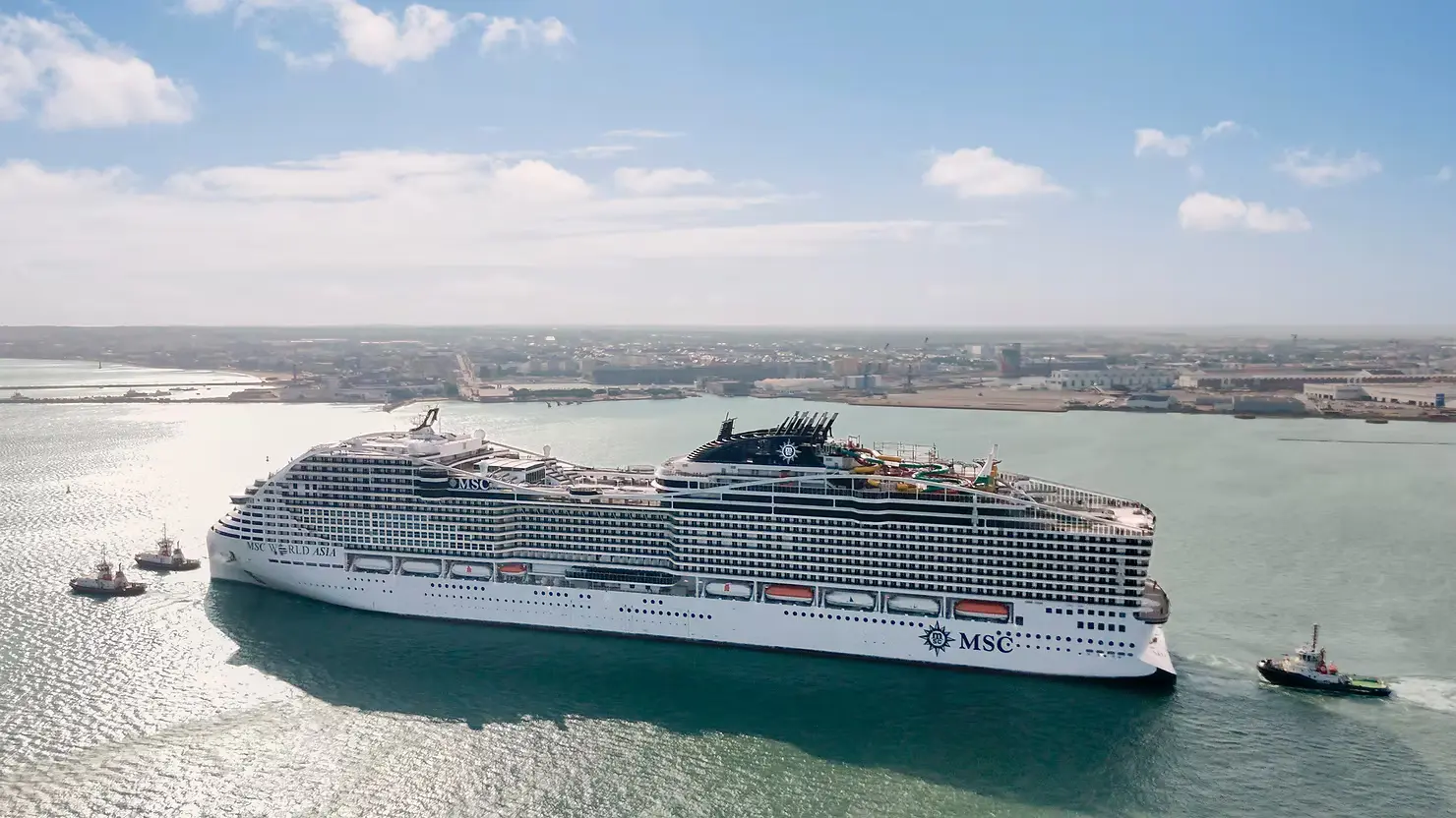 MSC World Asia Completes Final Sea Trials Ahead of Delivery