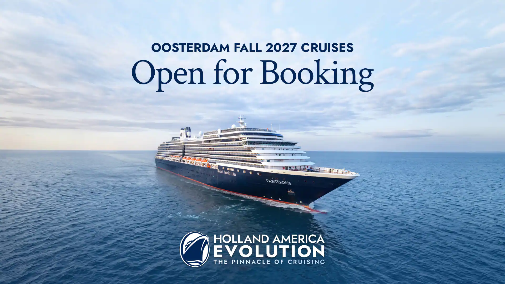 Holland America Moves Oosterdam Refit Up by Five Weeks