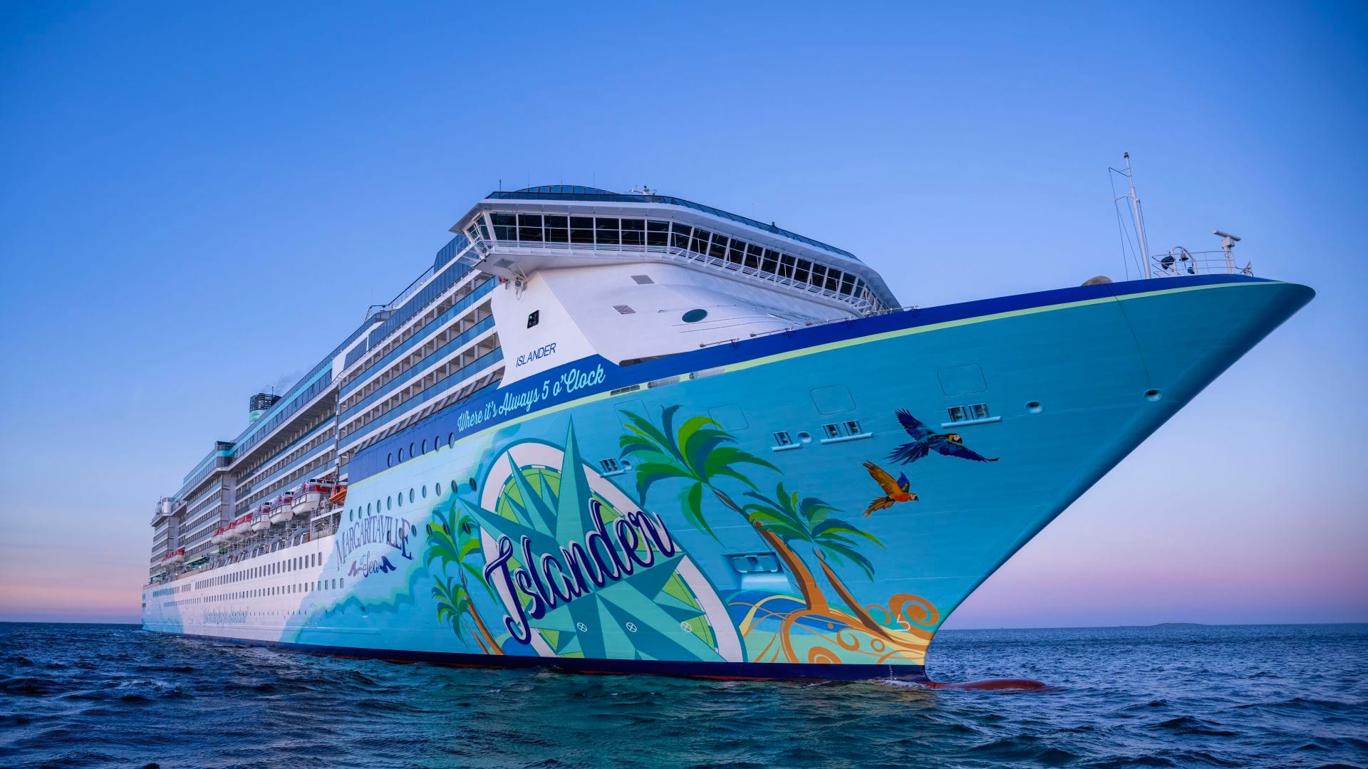 Margaritaville at Sea Islander Makes First Curaçao Call