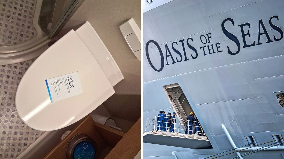 Oasis of the Seas Schedules Toilet Shutdowns During Nassau Call