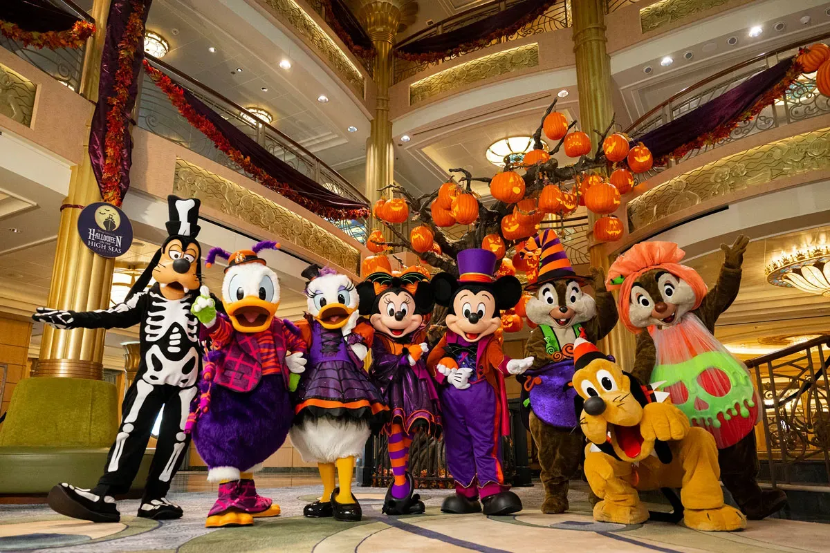 Disney Fantasy Sets Sail on Five-Night Halloween Cruise