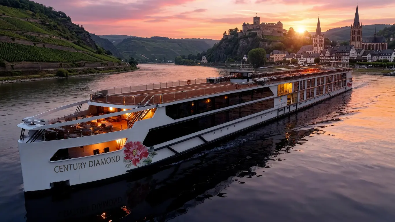 Century Diamond Floated Out Ahead of 2027 Rhine Debut