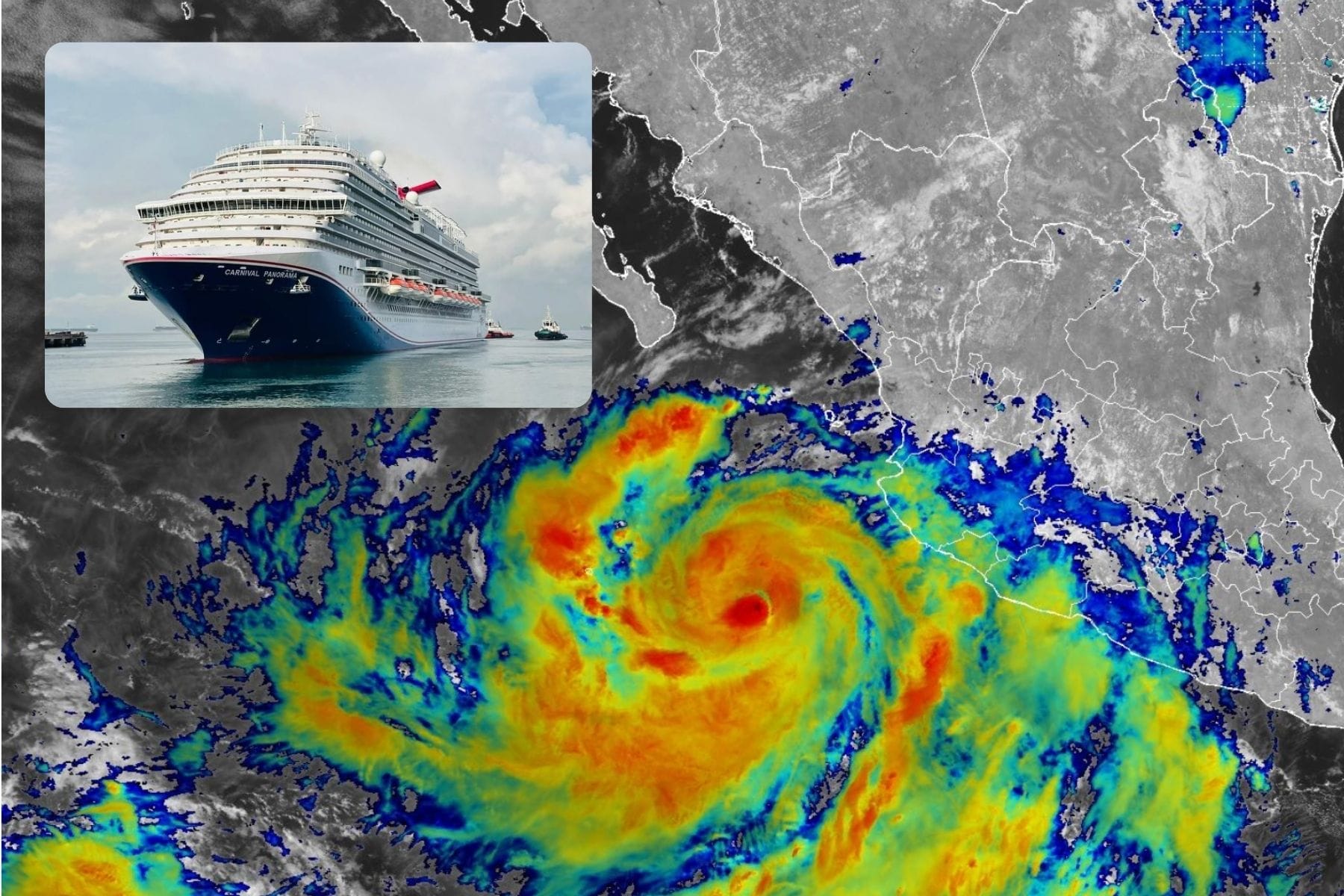 Carnival Panorama Skips Mexican Ports as Hurricane Polo Nears