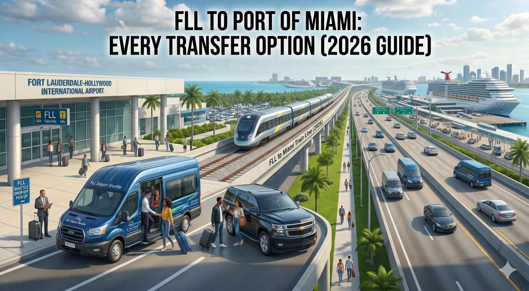Carnival to Offer Free Miami Airport Transfers for Celebration Guests