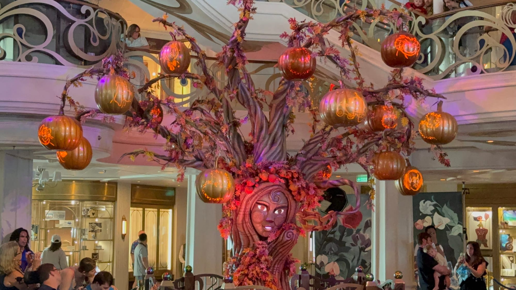Disney Wish Brings Boo’s Enchanted Pumpkin Tree to Life