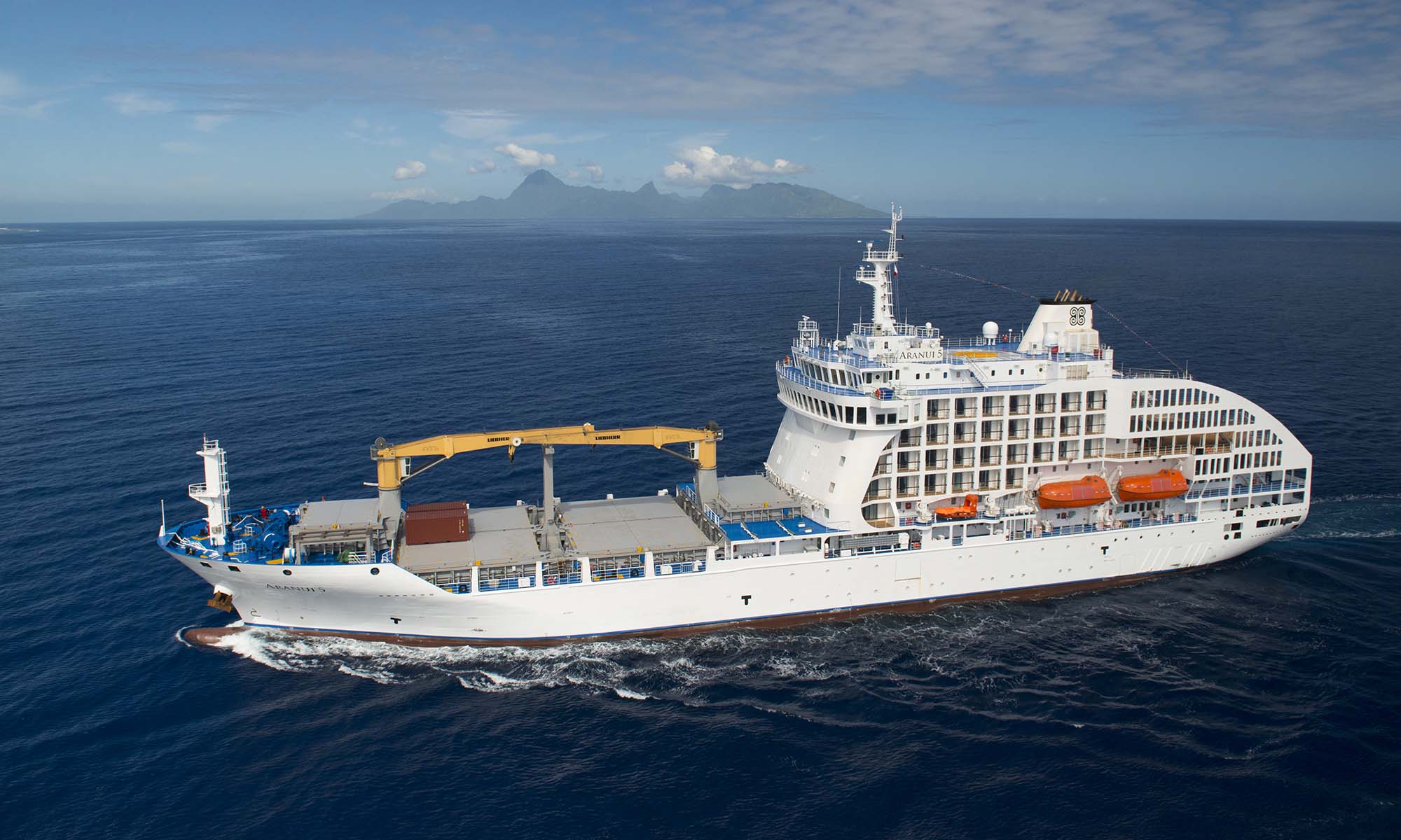 Huanghai Delivers Aranoa for 2027 Austral Islands Service