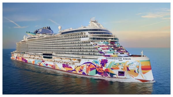 Norwegian Aqua Launches, Elevating NCL's Prima Plus Class