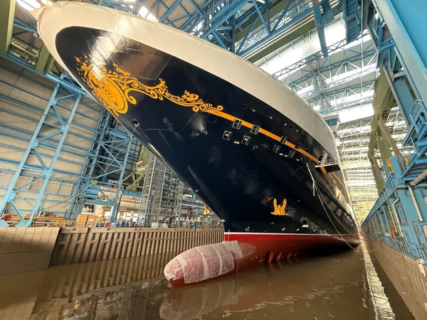 Disney Destiny Achieves Float-Up Milestone at Meyer Werft