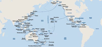 Princess Cruises Unveils 129-Day 2027 World Cruise on Coral Princess