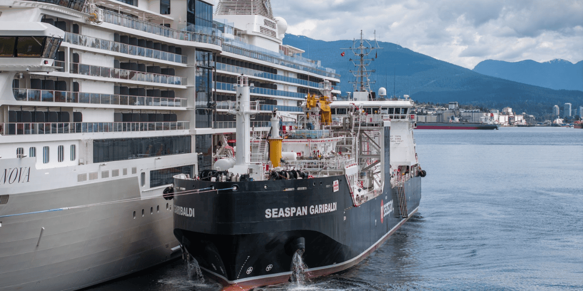 Port of Vancouver Completes First LNG Bunkering for Cruise Ship Silver Nova