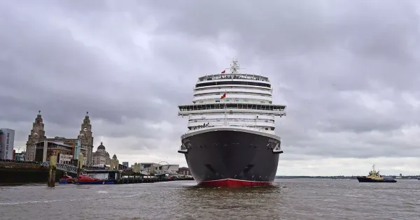 Queen Anne Returns to Liverpool for Cunard’s 185th Anniversary Celebrations