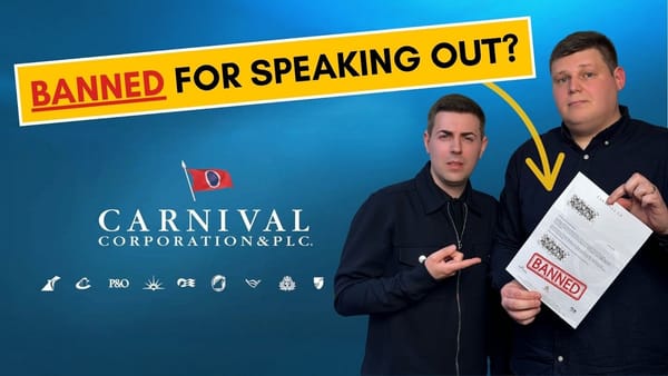 Carnival Bans Two British Influencers for Five Years Over Critical Reviews