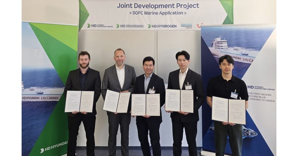 HD Hyundai, DNV, and TUI Cruises Advance SOFC Technology for Cleaner Ships