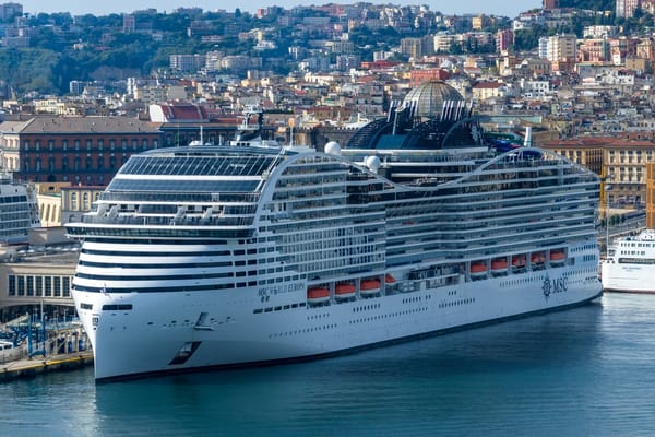 Propulsion Failure Delays MSC World Europa in Mediterranean Near Ponza