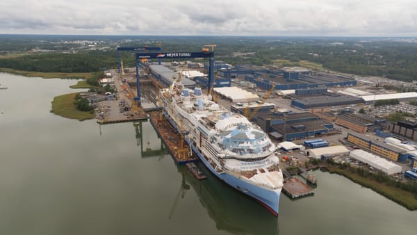 Legend of the Seas Floats Out Ahead of 2026 Debut