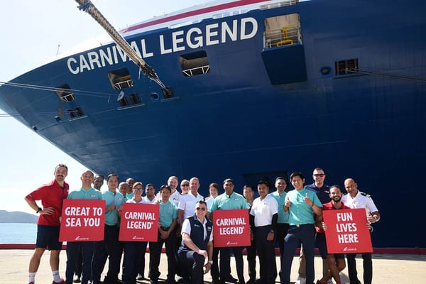 Carnival Legend Makes Unscheduled Stop in Acapulco After 15-Year Hiatus