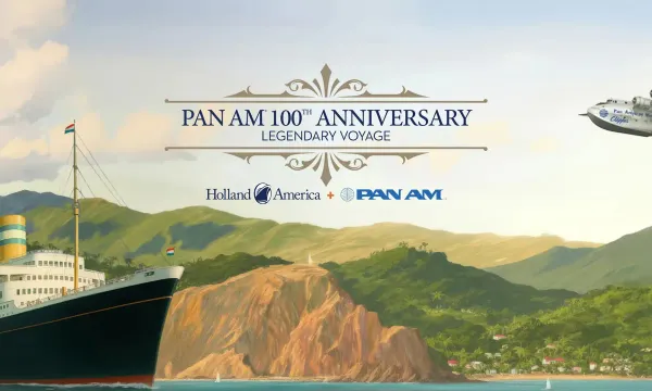Holland America Plans 28-Day Pan Am 100th Anniversary Cruise for 2027