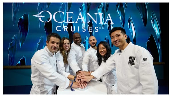 Oceania Allura Christened at PortMiami With Six Food & Wine Chefs