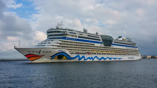 AIDAdiva Becomes Line's First Ship to Transit Panama Canal