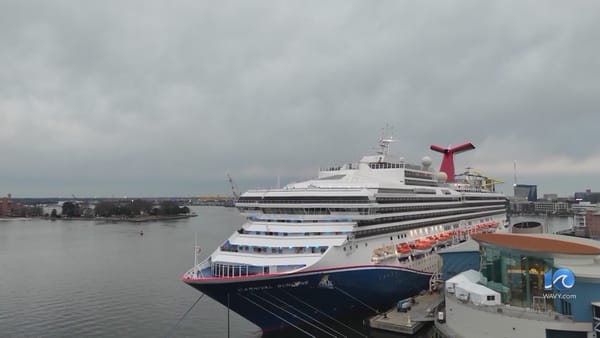 Carnival Delays Sunshine Norfolk Turnaround After Winter Storm Closes Port