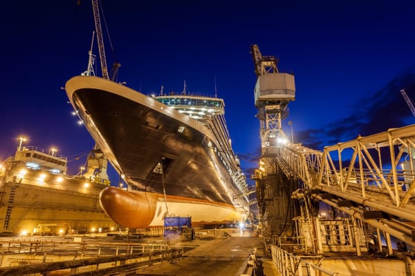Report Projects Record 2,000+ Cruise Ship Drydock Days in 2026