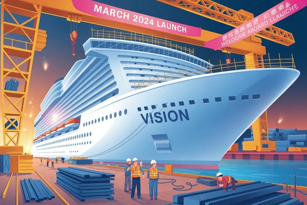 Tianjin Oriental Delays Vision’s Inaugural Cruise to March 2026