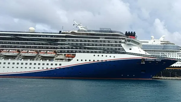 Winter Weather Delays Carnival Pride's Baltimore Departure 5 Hours