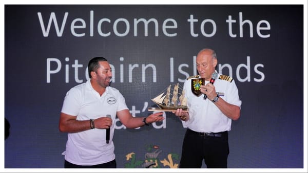 Volendam Welcomes Pitcairn Islanders Aboard During Rare Call