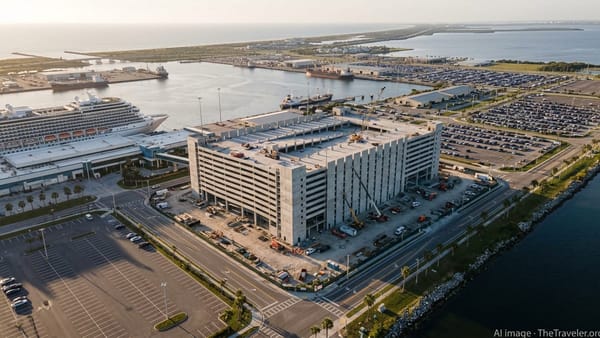 Port Canaveral Begins Vertical Build on $93M Cruise Parking Garage