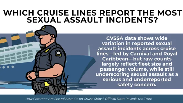 DOT Data Show Cruise Ship Sex Crime Reports Rose to 131 in 2025