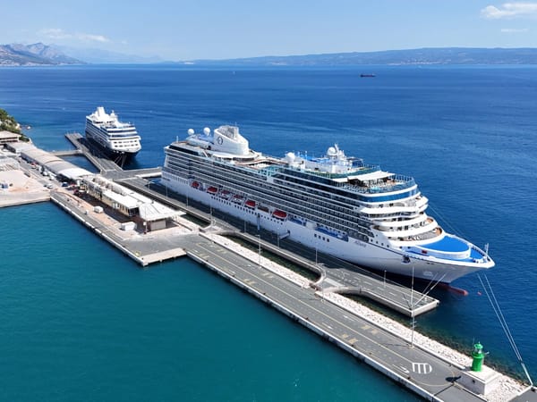 Oceania Allura Makes Inaugural Call at Freeport Harbor, Grand Bahama