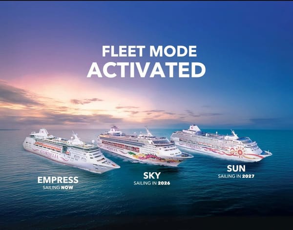 Cordelia Cruises to Add Two Ships, Tripling Fleet by 2027