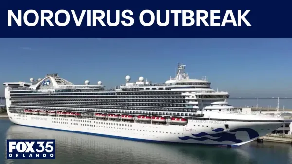 Norovirus Sickens 115 on Caribbean Princess Voyage