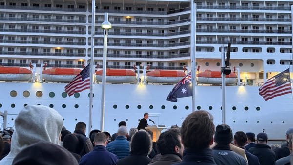Carnival Marks Anzac Day With Dawn Services at Sea