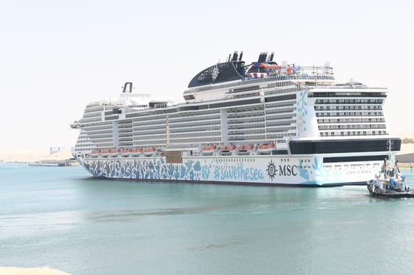 MSC Euribia Takes Suez Route to Keep Kiel Sailing on Schedule