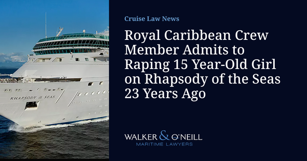 Former Royal Caribbean Crew Member Pleads Guilty to Sex Assault