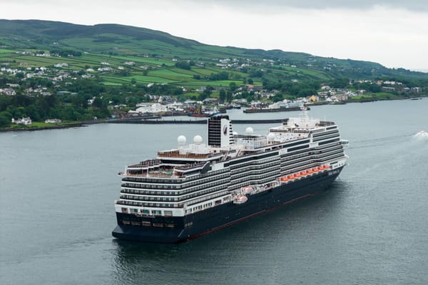 Nieuw Statendam Becomes Largest Cruise Ship to Visit Lough Foyle