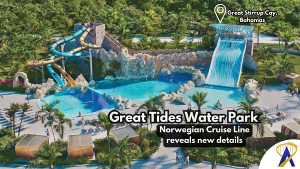 Norwegian Cruise Line Sets 2026 Great Tides Waterpark Opening